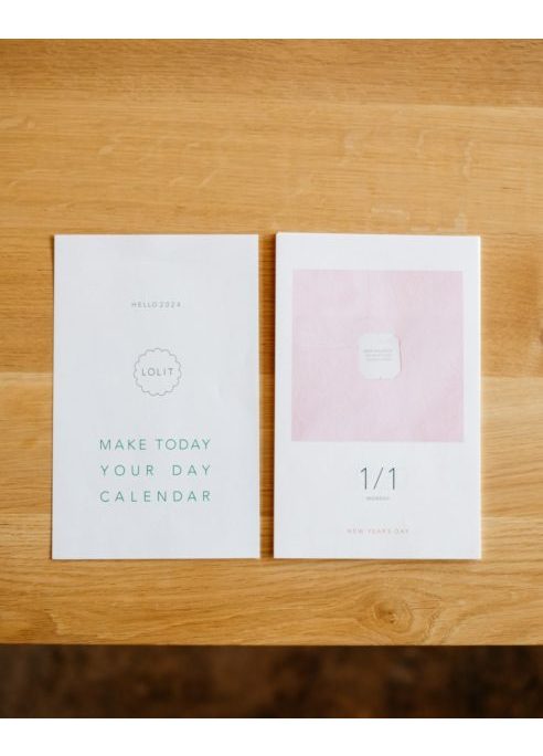 《sold out》MAKE TODAY YOUR DAY CALENDAR 2024