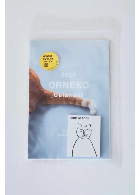 《sold out》ORNEKOカレンダー 2024（ORNEKO BOOK付き）