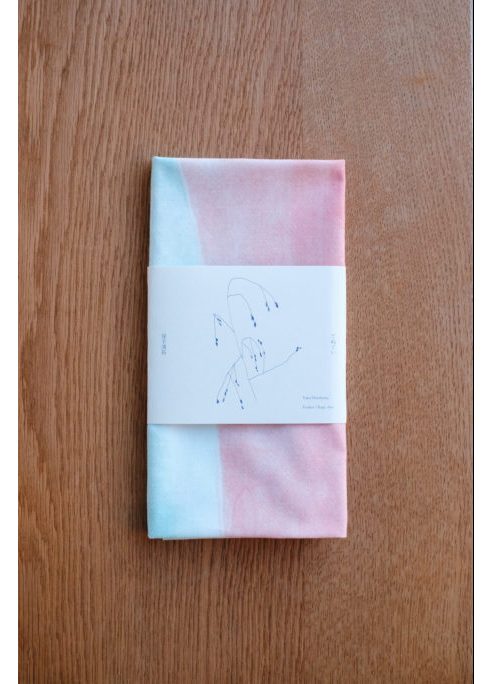 保手濱拓 てぬぐい Fuukei / Kuju,Aso